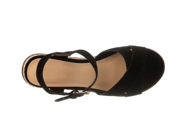 CASA WEDGE SANDALS