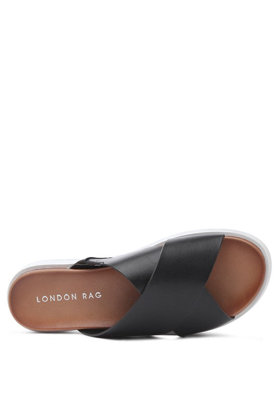 Johana Double Strap Slip-On Flats