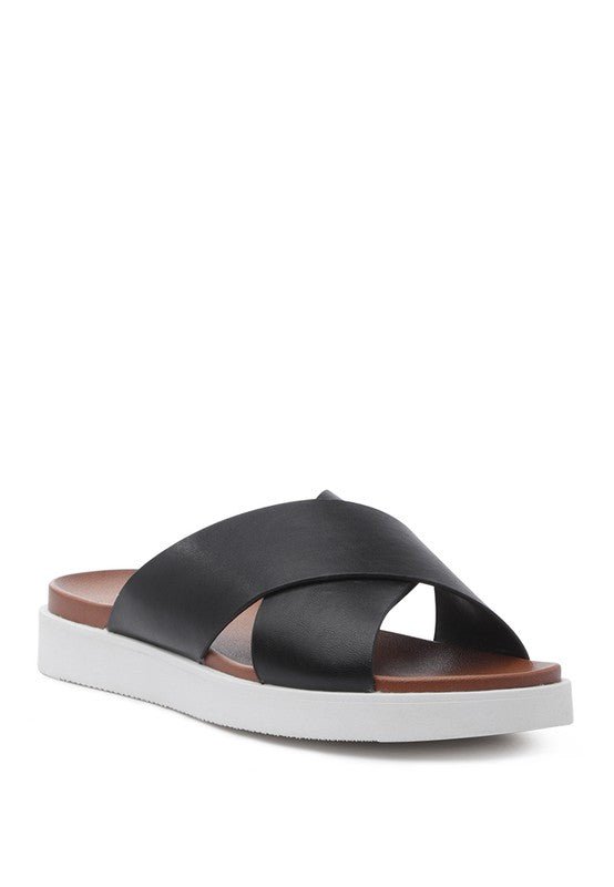 Johana Double Strap Slip-On Flats