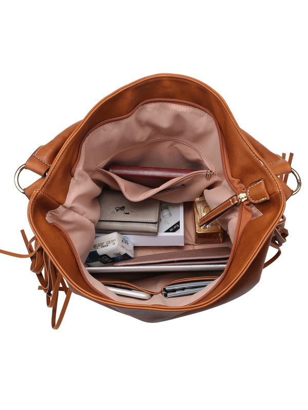 Women hobo bag finge purse