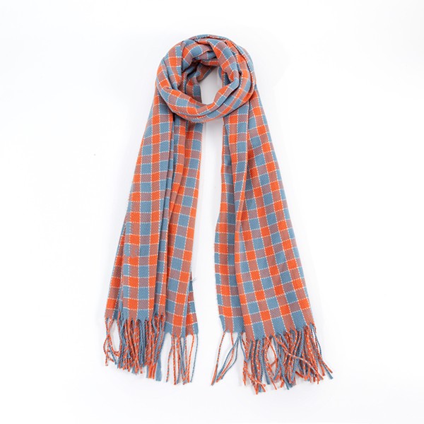SMALL PLAIDED SCARF