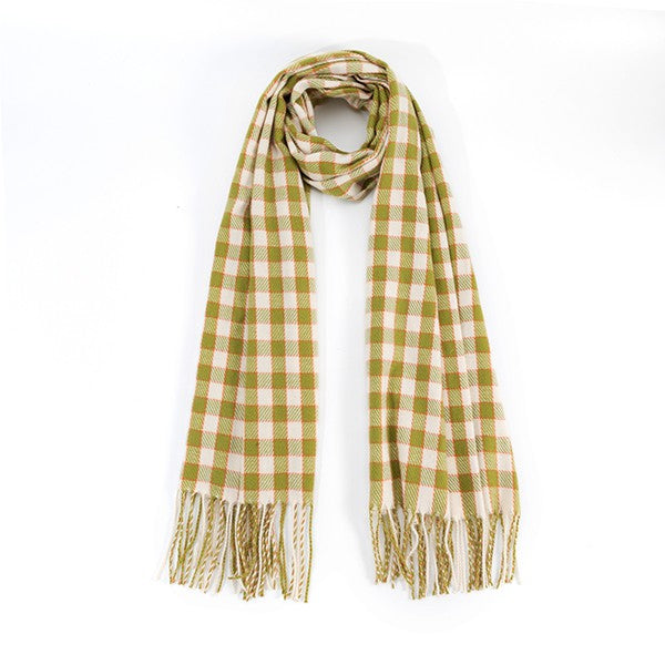 SMALL PLAIDED SCARF