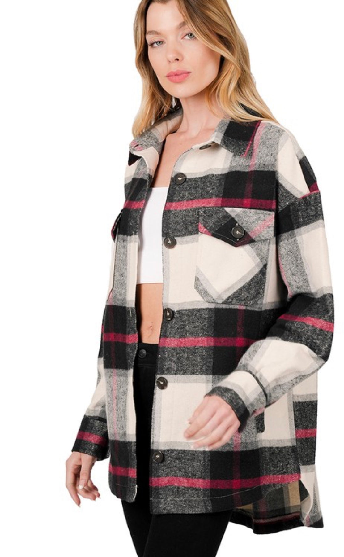 Oversized Shacket