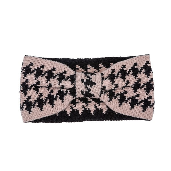 HOUNDSTOOTH HEAD BAND