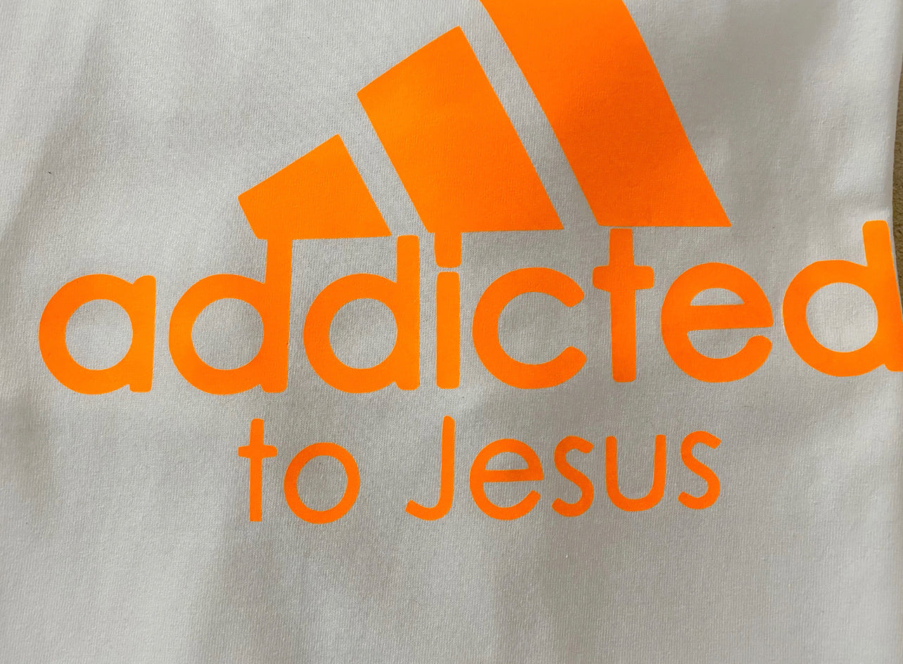 Addicted To Jesus Neon Tee